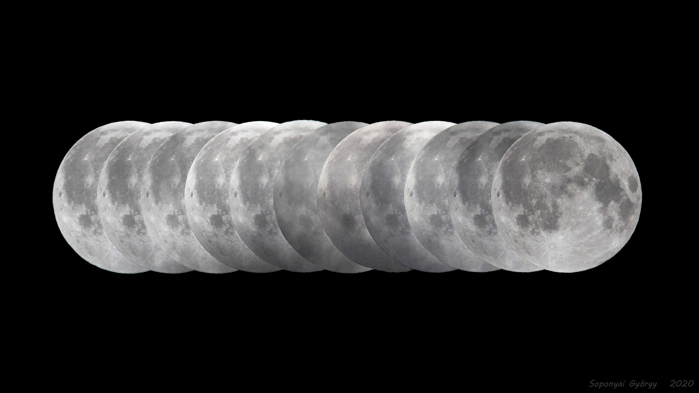 An Almost Eclipse of the Moon Image Credit & Copyright: Gyorgy Soponyai An Almost Eclipse of the Moon Image Credit & Copyright: Gyorgy Soponyai