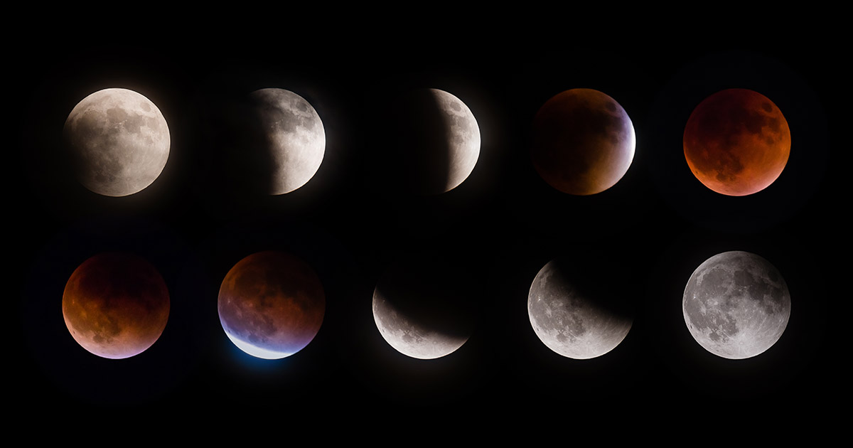 Total lunar eclipse sequence Total lunar eclipse sequence
