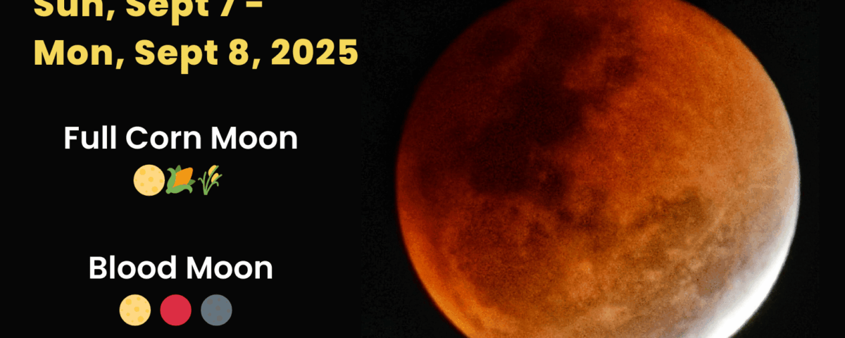Total Lunar Eclipse on September 7-8, 2025